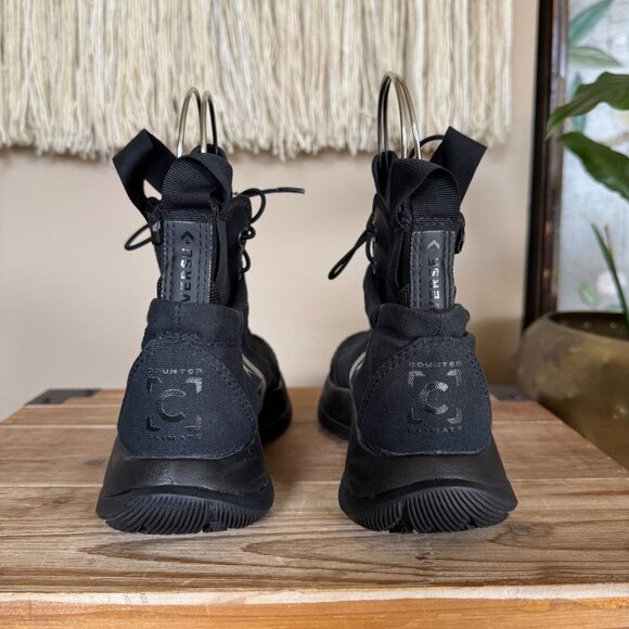 Chuck Taylor All Star Utility Explore Counter Climate High Triple Black Size 6 - Picture 15 of 16